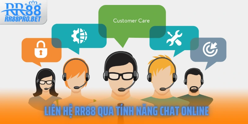 Liên hệ RR88 qua tính năng chat online